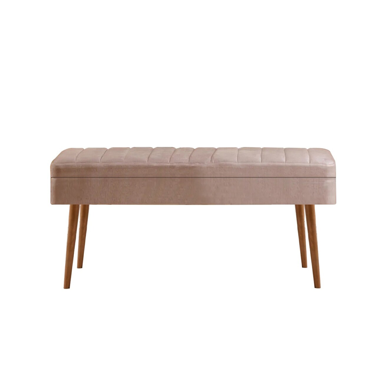 Banca, Hanah Home, Vina 0900, 90x39x40 cm, Pin Atlantic / Piatră - imagine 6